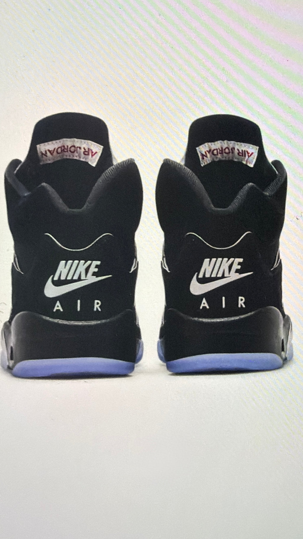 Retro Air Jordan 5 OG '2025' Black/Blue Metallic